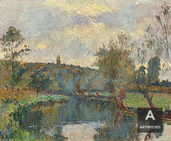 Albert Lebourg / Bords De L'iton (Eure)