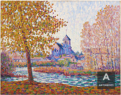 Francis Picabia / L'eglise De Montigny, Effet D'automne