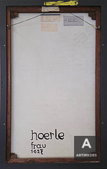 Heinrich Hörle / Frau - back