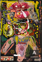 Jonathan Meese / Babyface Im Stall