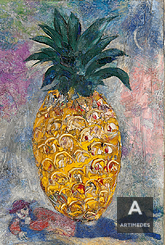 Marc Chagall / Nature Morte À L'ananas, 1928 - Front 2