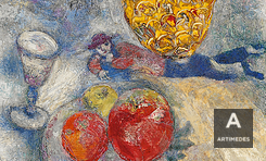 Marc Chagall / Nature Morte À L'ananas, 1928 - front 3