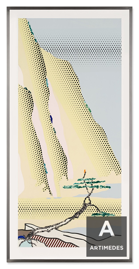 Roy Fox Lichtenstein / Yellow Cliffs, 1996 - Front1