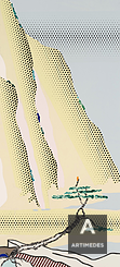 Roy Fox Lichtenstein / Yellow Cliffs, 1996 - Front2