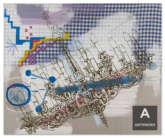 Sigmar Polke / Kronleuchter - Front