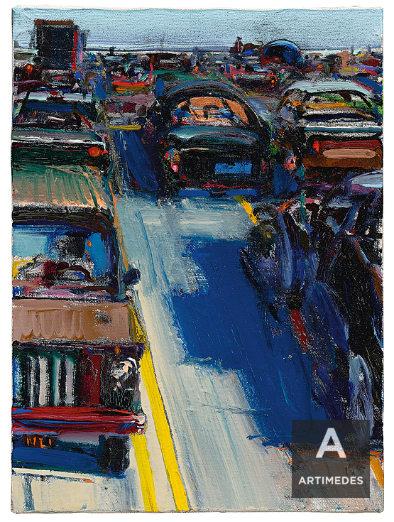 Wayne Thiebaud / Traffic - Front