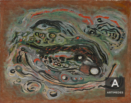Wols Alfred Otto Wolfgang Schulze / Fische Und Wellen - Front 1